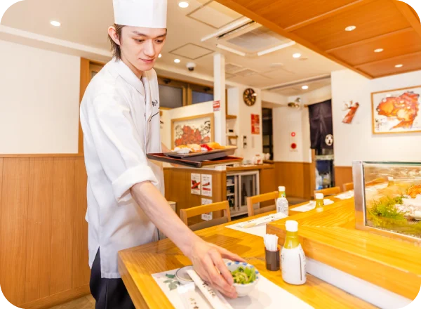 ホールスタッフ