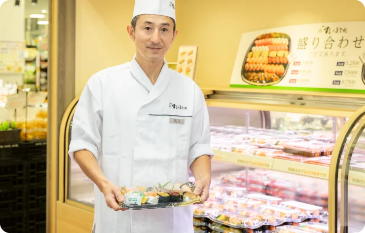 テイクアウト販売スタッフ