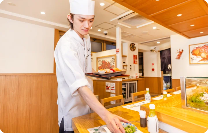 ホールスタッフ